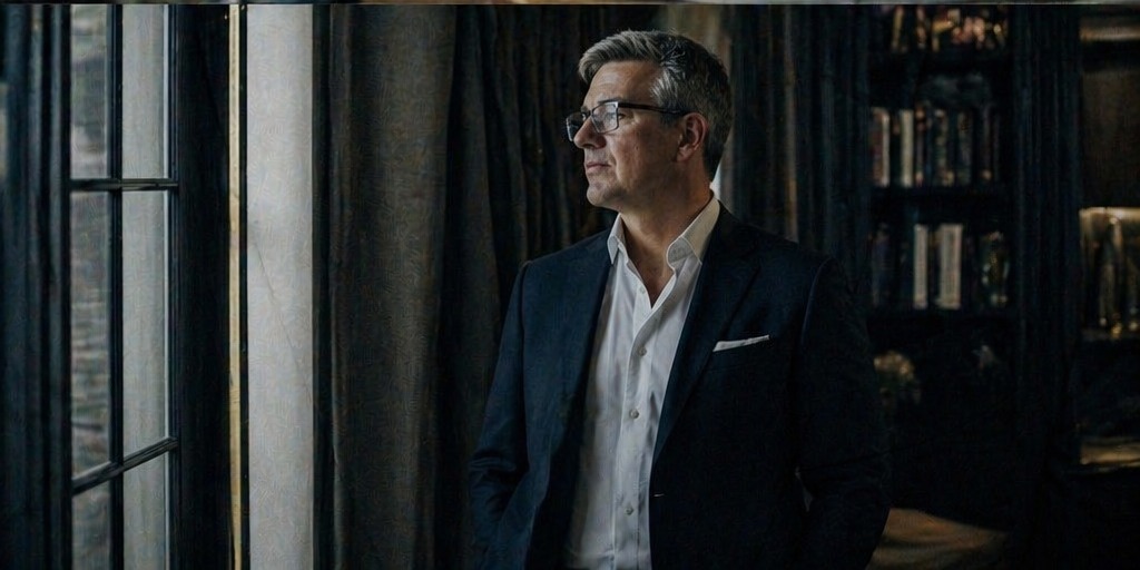 Tom Briggs — in the library